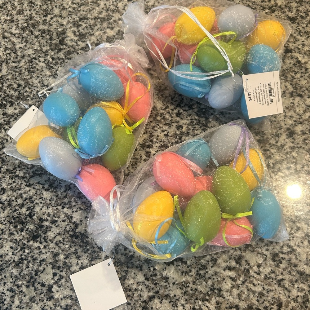 Colorful Decorative Egg Set